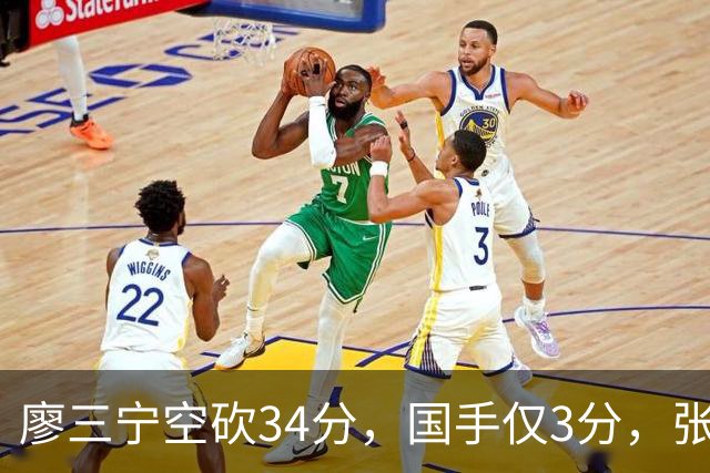 廖三宁空砍34分，国手仅3分，张镇麟28分大胜对手